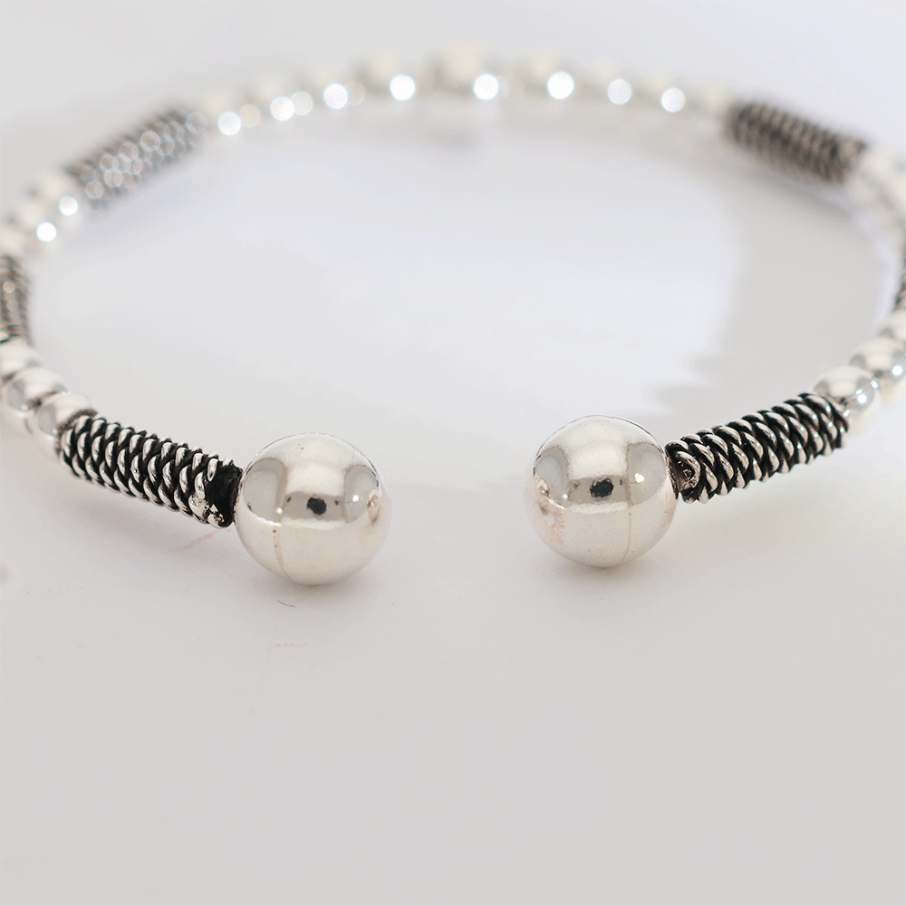 NazarGuard Silver Baby Kangan - Image 5