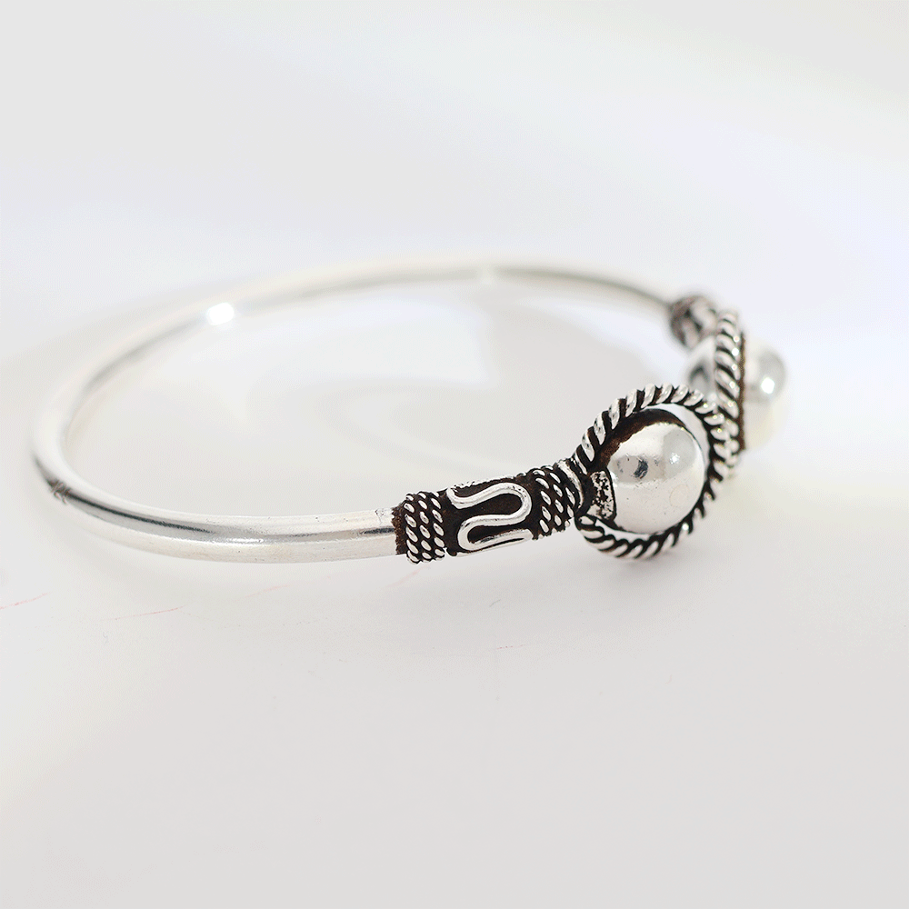 RoyalRing Silver Baby Kangan - Image 6