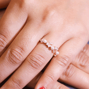 Pearl Vine Blossom Ring