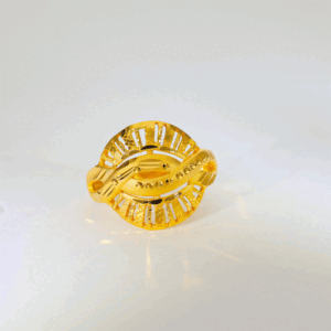 Sun Glow Gold Ladies Ring