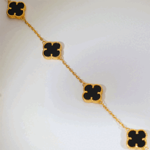 Black Clover Charm Bracelet