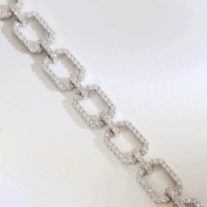 Spark Link Silver Bracelet