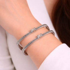 Silver Grace Classic Bangles (Price Mention Only One Bangle)