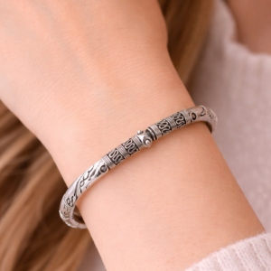 Silver Heritage Flow Ladies Kada