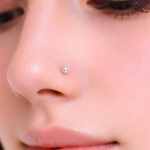 TwinPearl Grace Nose pin(Single Piece)