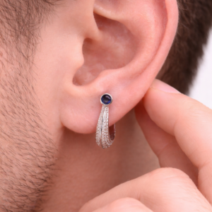 Elite Shine Hoop Studs