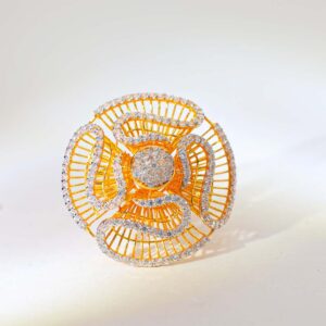 Imperial Bloom Diamond Ring