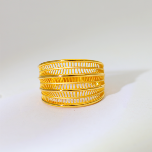 Golden Lattice 22KT Gold Ring