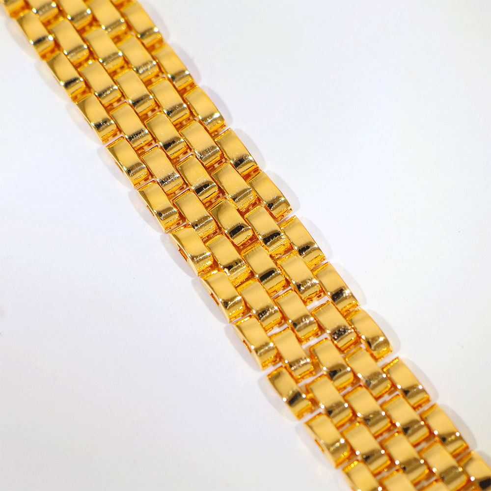 Classic Link Gold Gents Bracelet