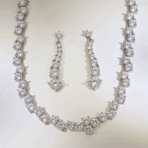 Royal Cascade Sparkle Pendant Set