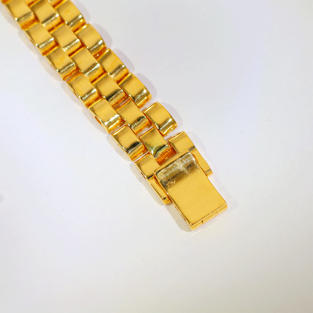 Box Link Gold Gents Bracelet - Image 2