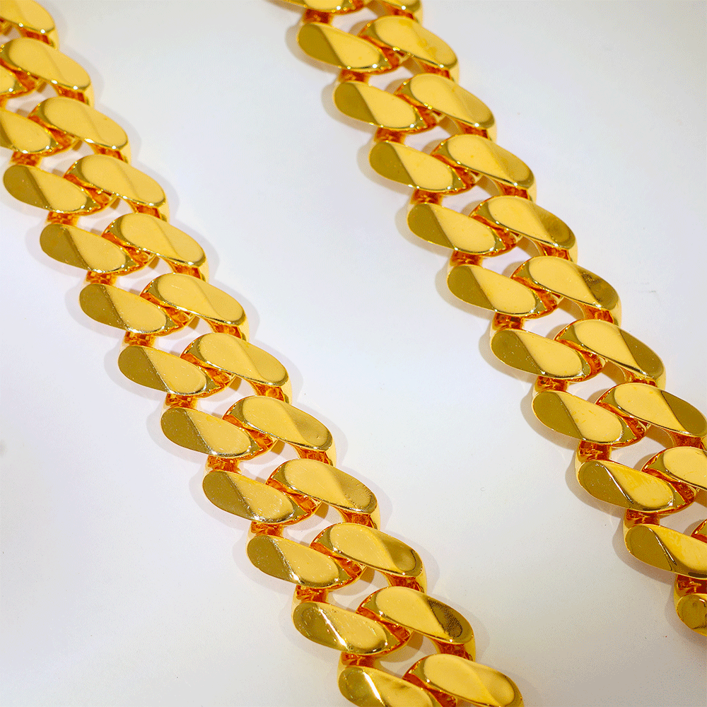 Double Cuban Gold Chain
