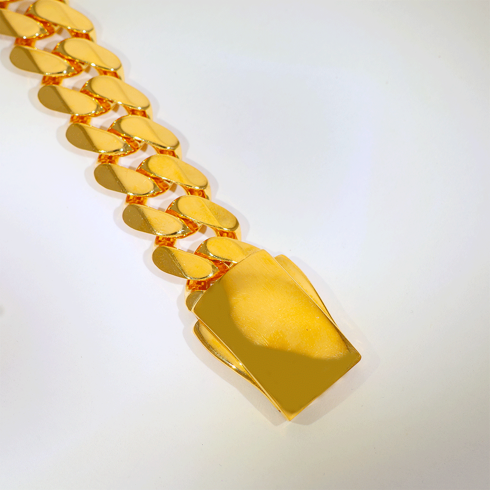 Double Cuban Gold Chain - Image 2