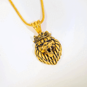 Royal Lion Gold Pendant
