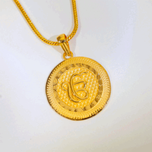 Ik Onkar Gold Pendant