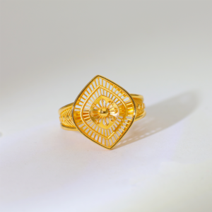 Royal Prism 22K Gold Ring