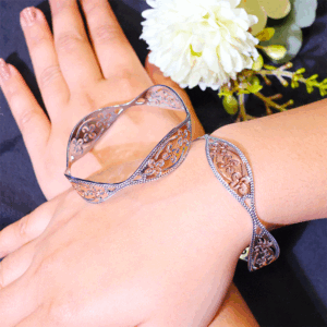 Royal Filigree Fusion Kada Bangles