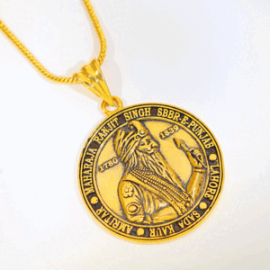 Maharaja Ranjit Singh Gold Gents Pendant