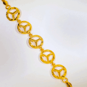 Golden Cube Gold Bracelets