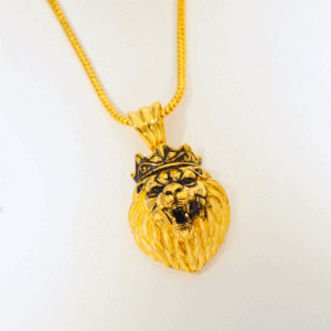 Royal Lion Gold Pendant