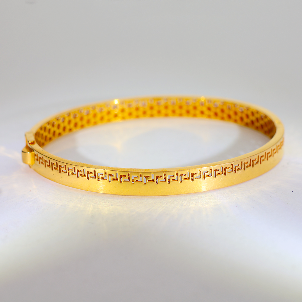 Classic Greek Gold Bracelets Ladies
