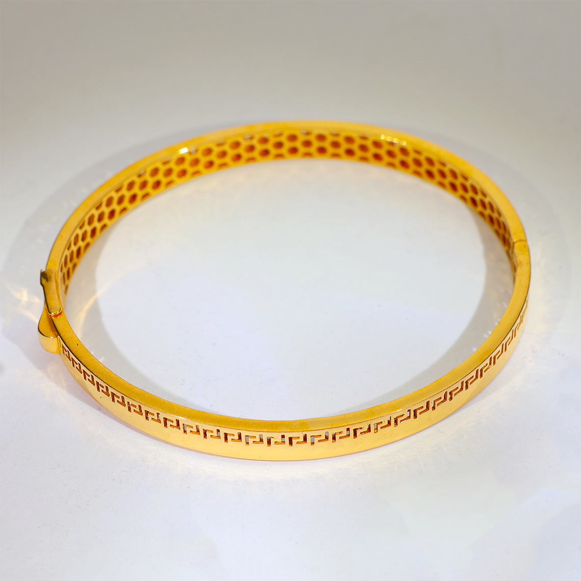 Classic Greek Gold Bracelets Ladies - Image 3