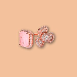 Silver Rosegold Ring
