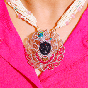 Krishna Lotus Glow God Pendant
