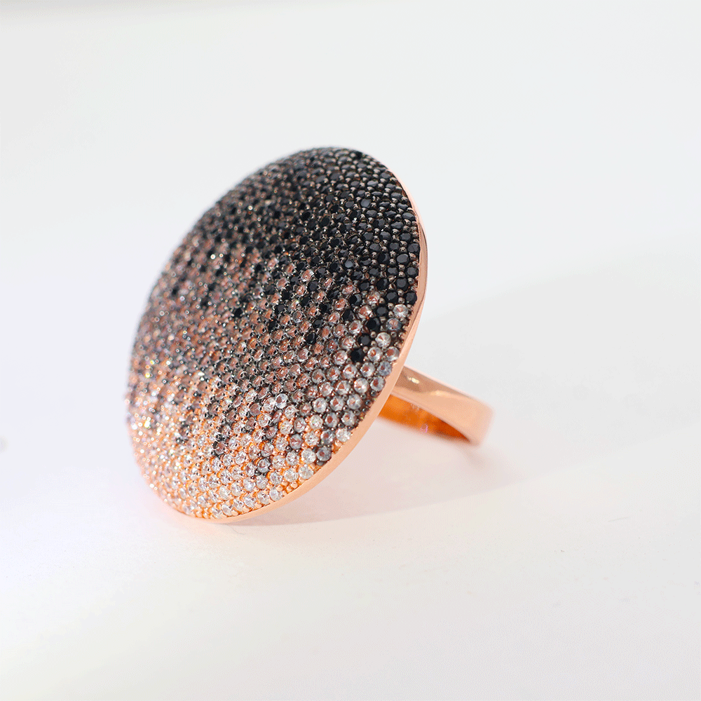 Midnight Shine Statement Ring - Image 3