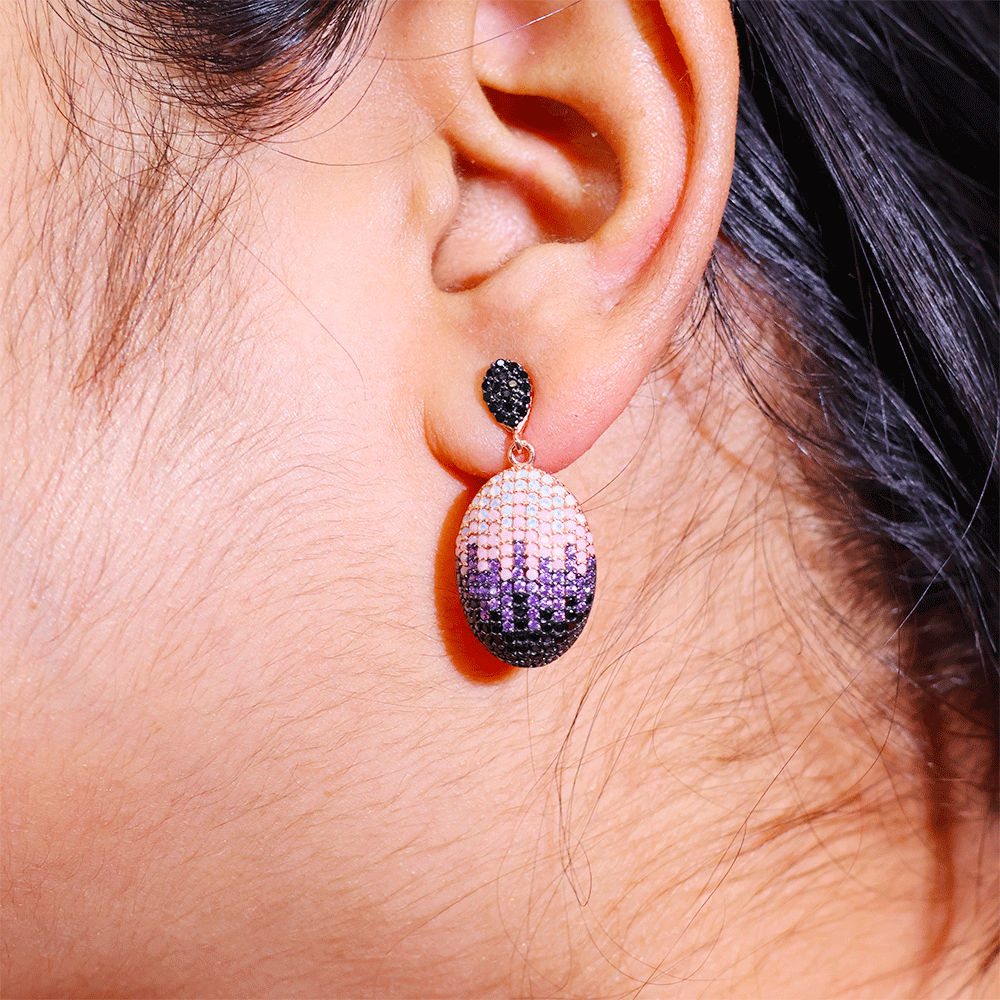 Luxe Gradient Drop Earring