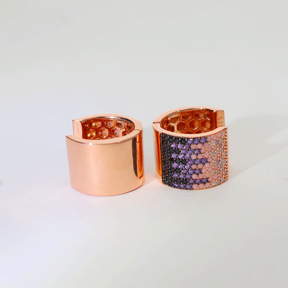 Luxe Gradient Square Earring - Image 4