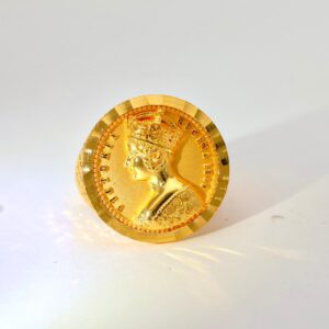 Royal Coin Gold Gents Ring