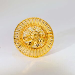 Golden Aura Gold Ladies Cocktail Ring