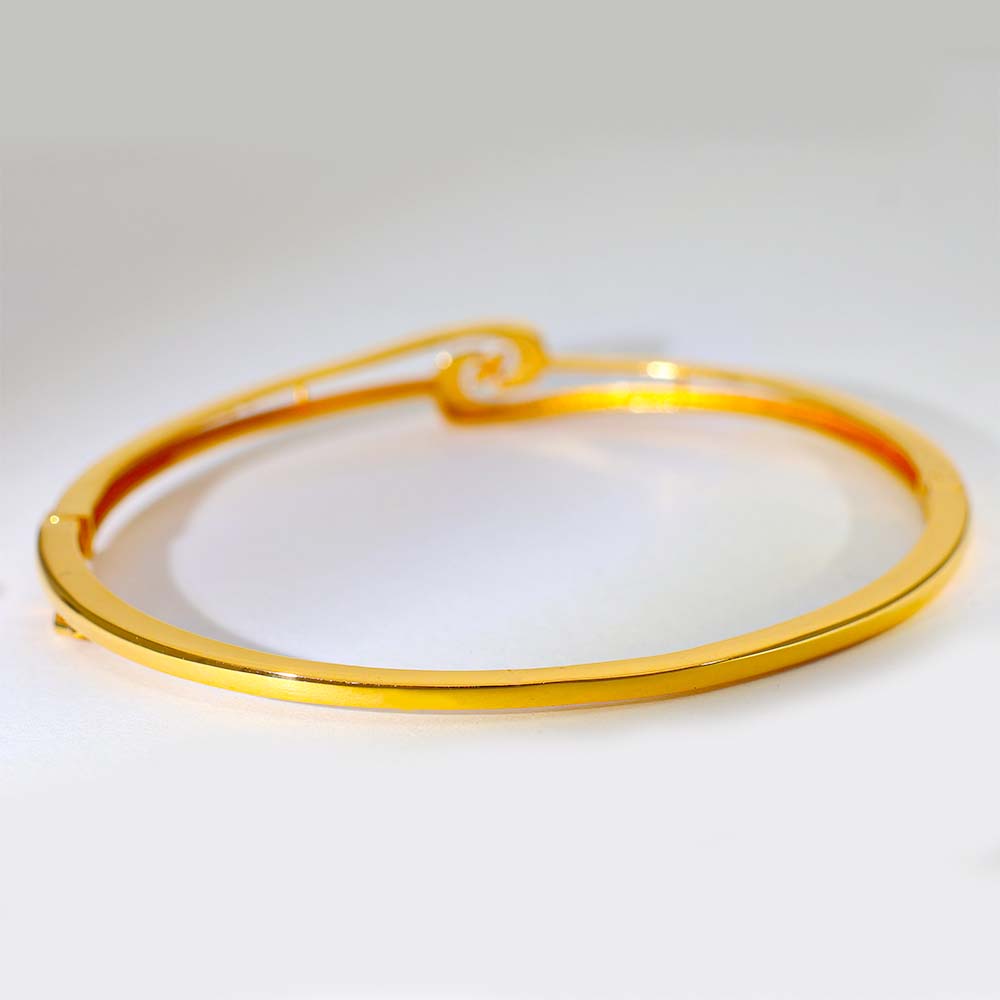 Golden Link Gold Ladies kada - Image 4