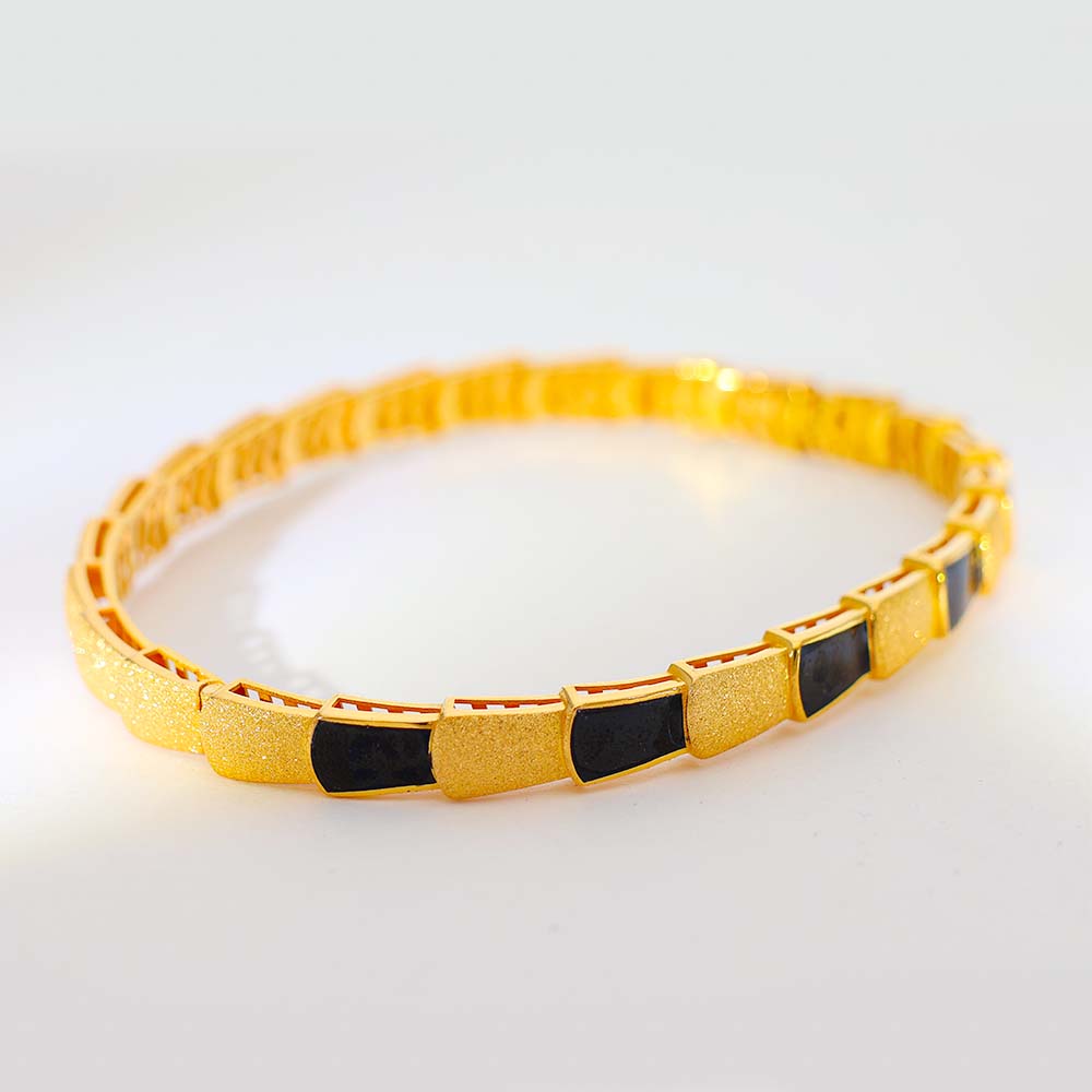 Midnight Luxe Gold Ladies Kada - Image 2