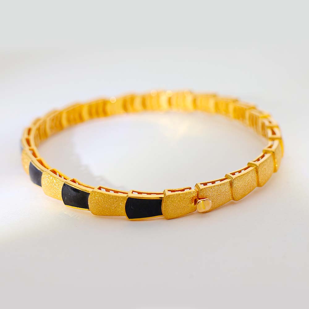 Midnight Luxe Gold Ladies Kada - Image 3