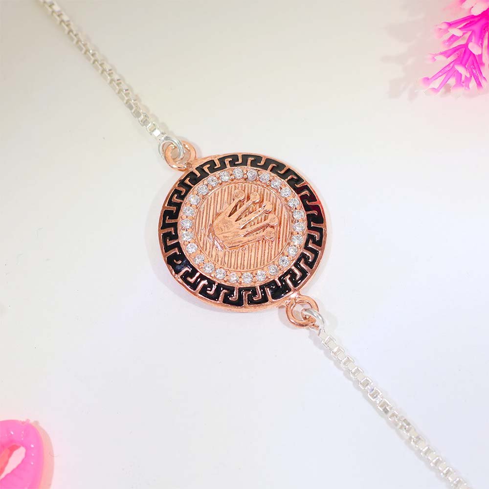 Aashirwad Silver Rakhi