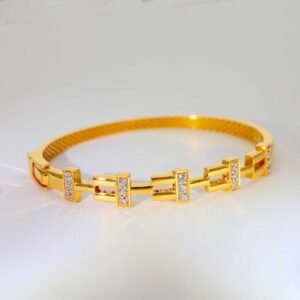 Golden Link Glow Gold Ladies Bracelet