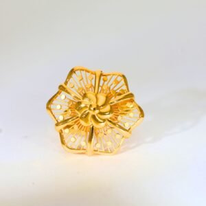 Golden Blossom Gold Ladies Ring