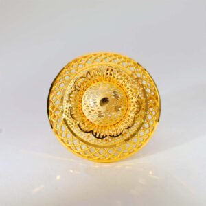 Royal Bloom Gold Ladies Cocktail Ring
