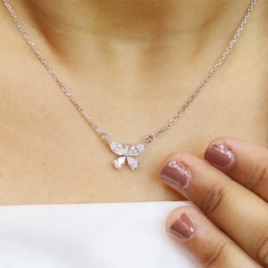 Butterfly Spark Girlish Pendant