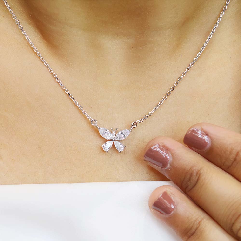 Butterfly Spark Girlish Pendant