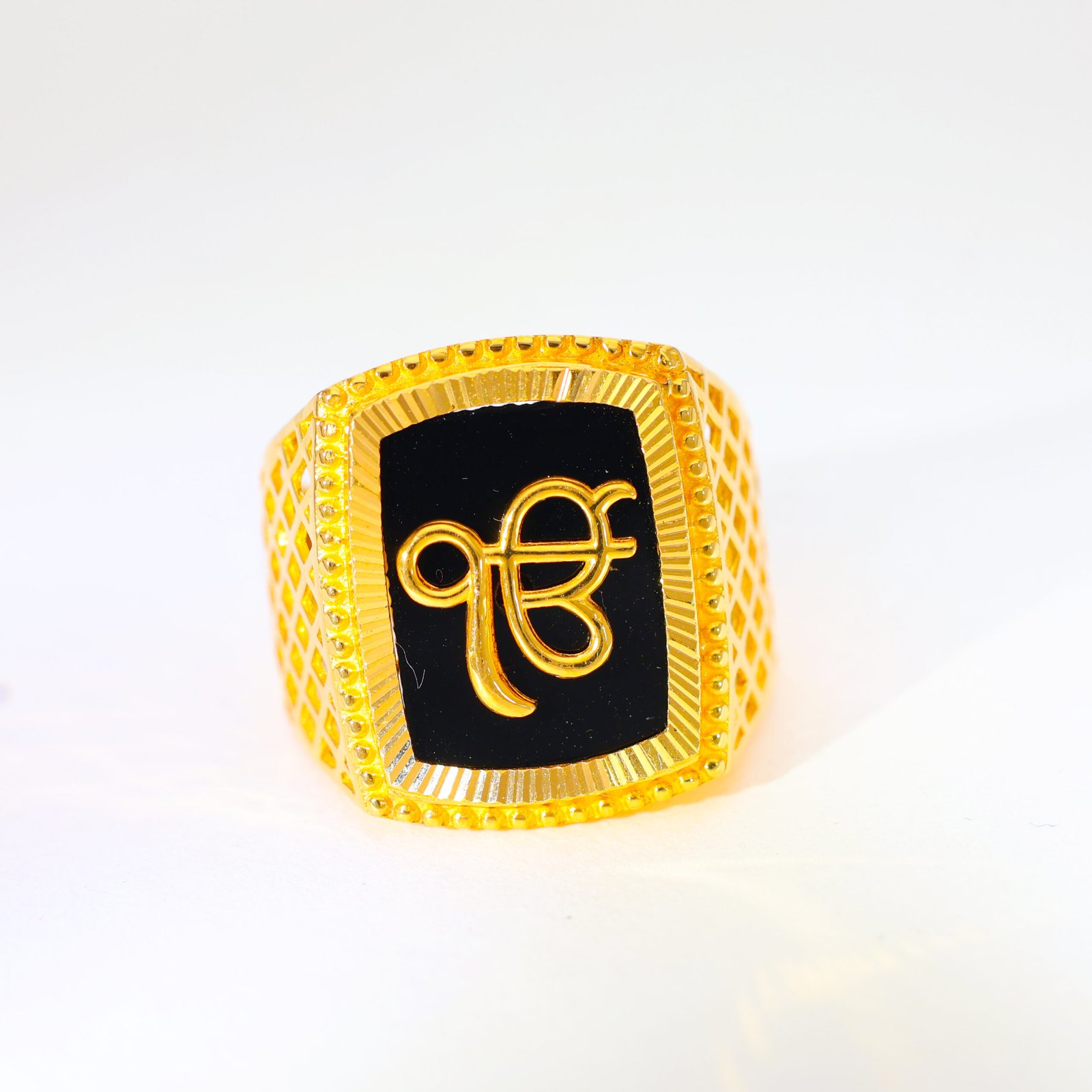 Divine Ek Onkar Gold Gents Ring