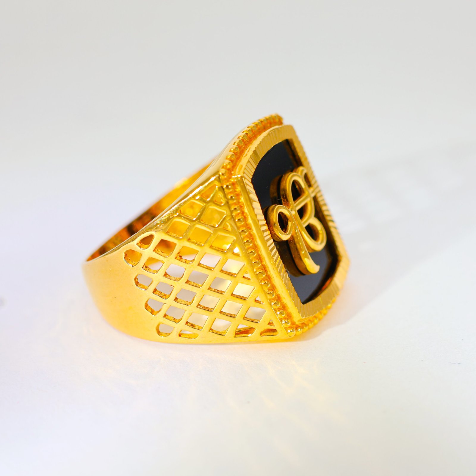 Divine Ek Onkar Gold Gents Ring - Image 3