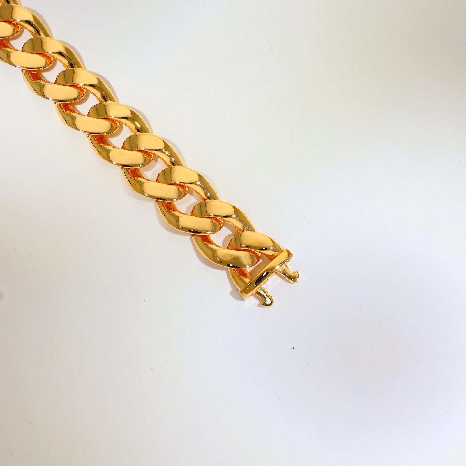 Imperial Link Gold Gents Bracelet - Image 2