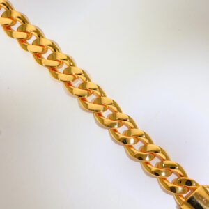Imperial Link Gold Gents Bracelet