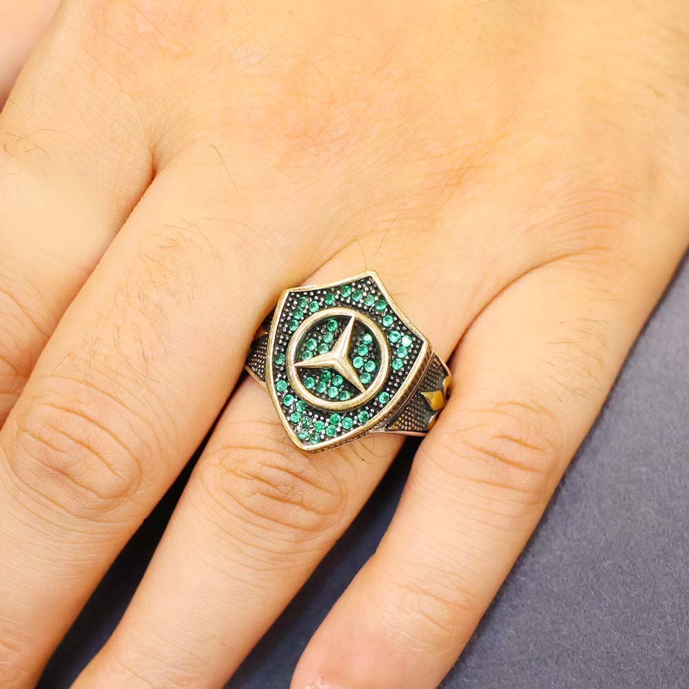 Royal Green Gents Ring