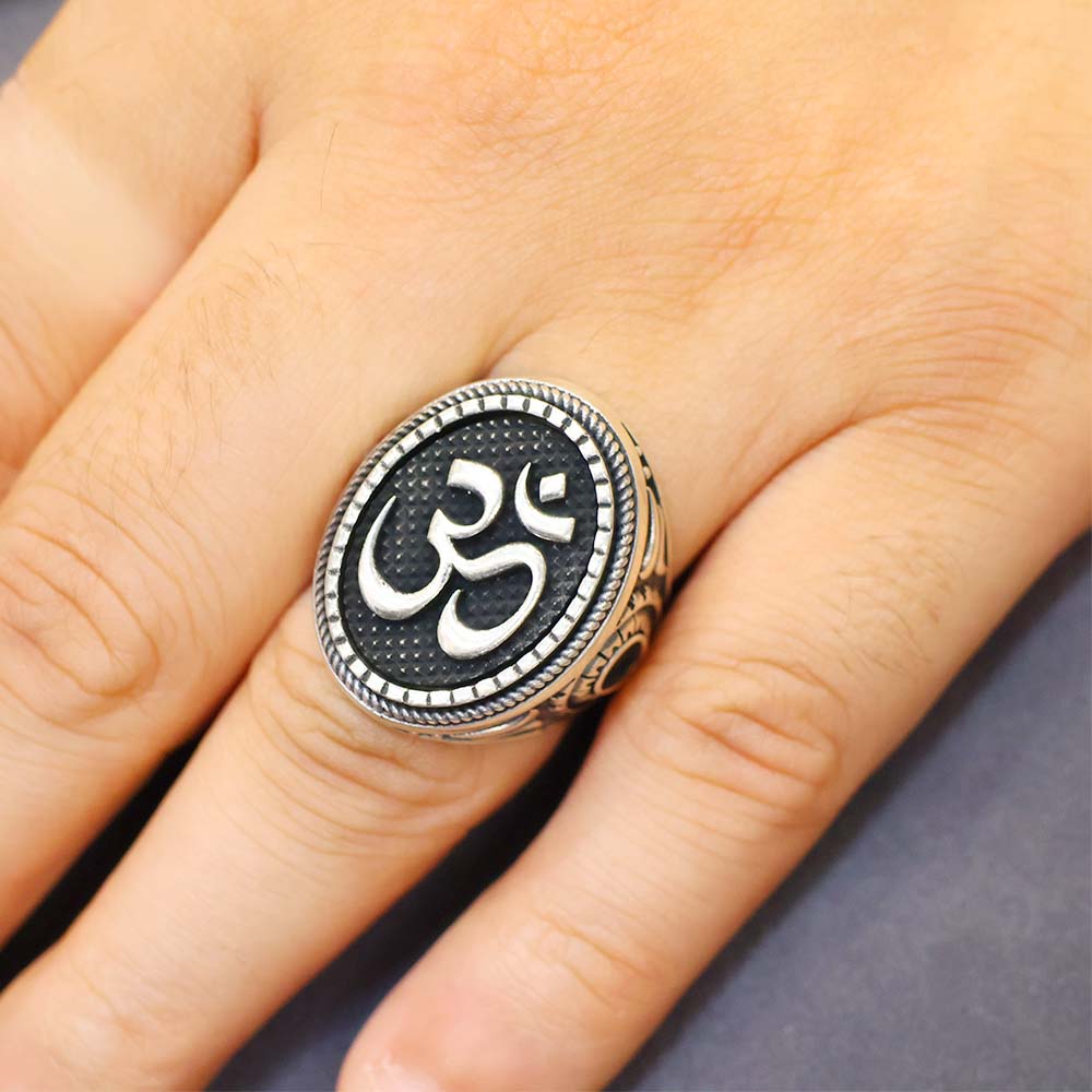 Om Power Gents Ring