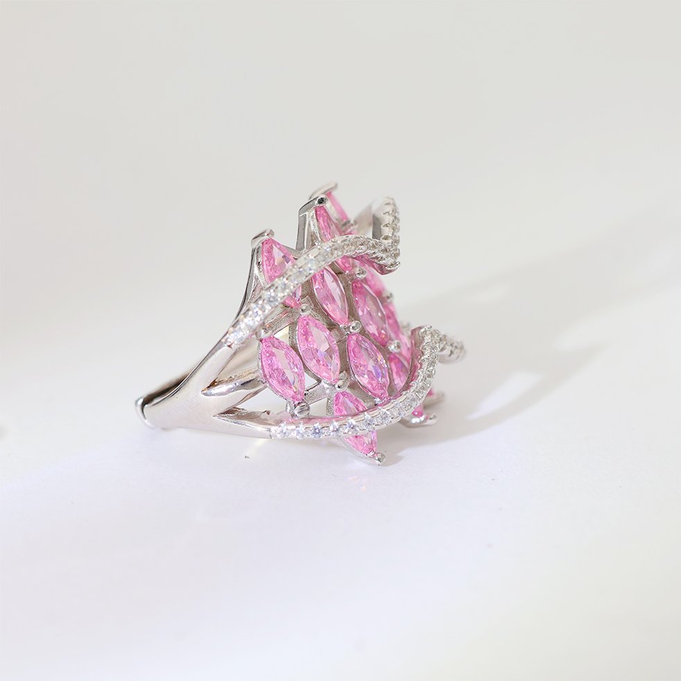 Pink Star Diamond Ring - Image 3