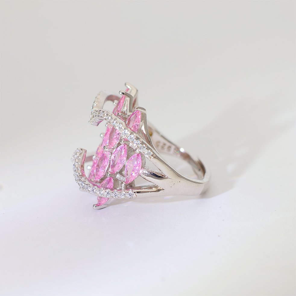 Pink Star Diamond Ring - Image 4